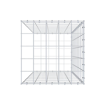 Fourche rapportée type 2 100 cm x 50 cm x 50 cm (L x H x P), mailles 10 cm x 10 cm, anneau C