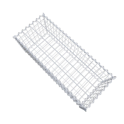 Gabbione 100 cm x 40 cm x 40 cm (L x H x P), maglia 5 cm x 10 cm, spirale