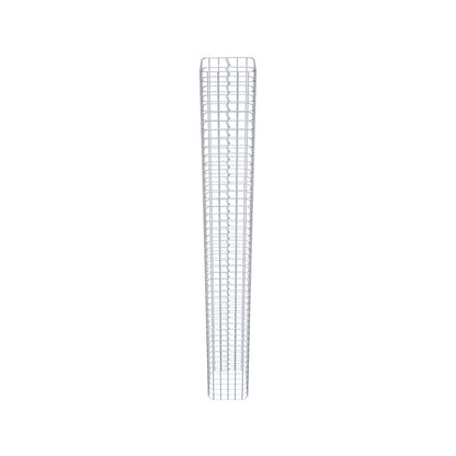 Gabionpelare vinkelrät 27 cm x 27 cm, 230 cm höjd, MW 5 cm x 5 cm