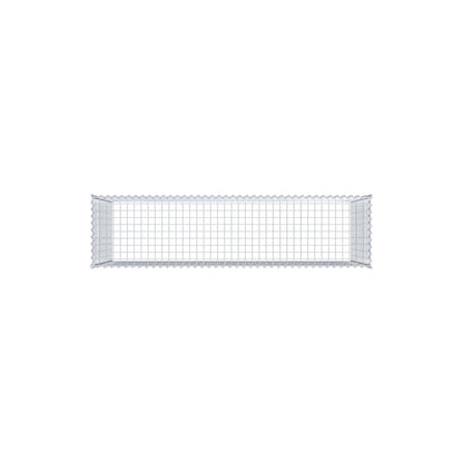 Grown-on gabion type 3 200 cm x 100 cm x 50 cm (L x H x D), mesh size 5 cm x 5 cm, spiral