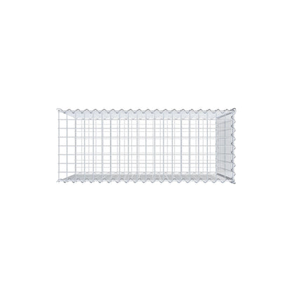 Extra gabion typ 2 100 cm x 70 cm x 40 cm (L x H x D), maskstorlek 5 cm x 5 cm, spiral