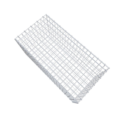 Gabione 100 cm x 50 cm x 50 cm (L x H x T), Maschenweite 5 cm x 10 cm, C-Ring