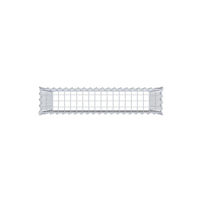 Gabbione aggiuntivo tipo 3 100 cm x 80 cm x 20 cm (L x H x P), dimensione maglia 5 cm x 5 cm, a spirale