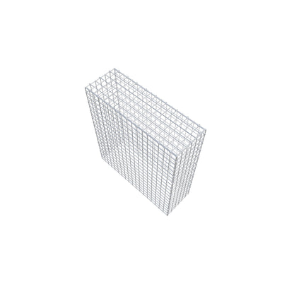 Gabião Tipo 3 100 cm x 90 cm x 30 cm (C x A x P), malhagem 5 cm x 5 cm, anel C