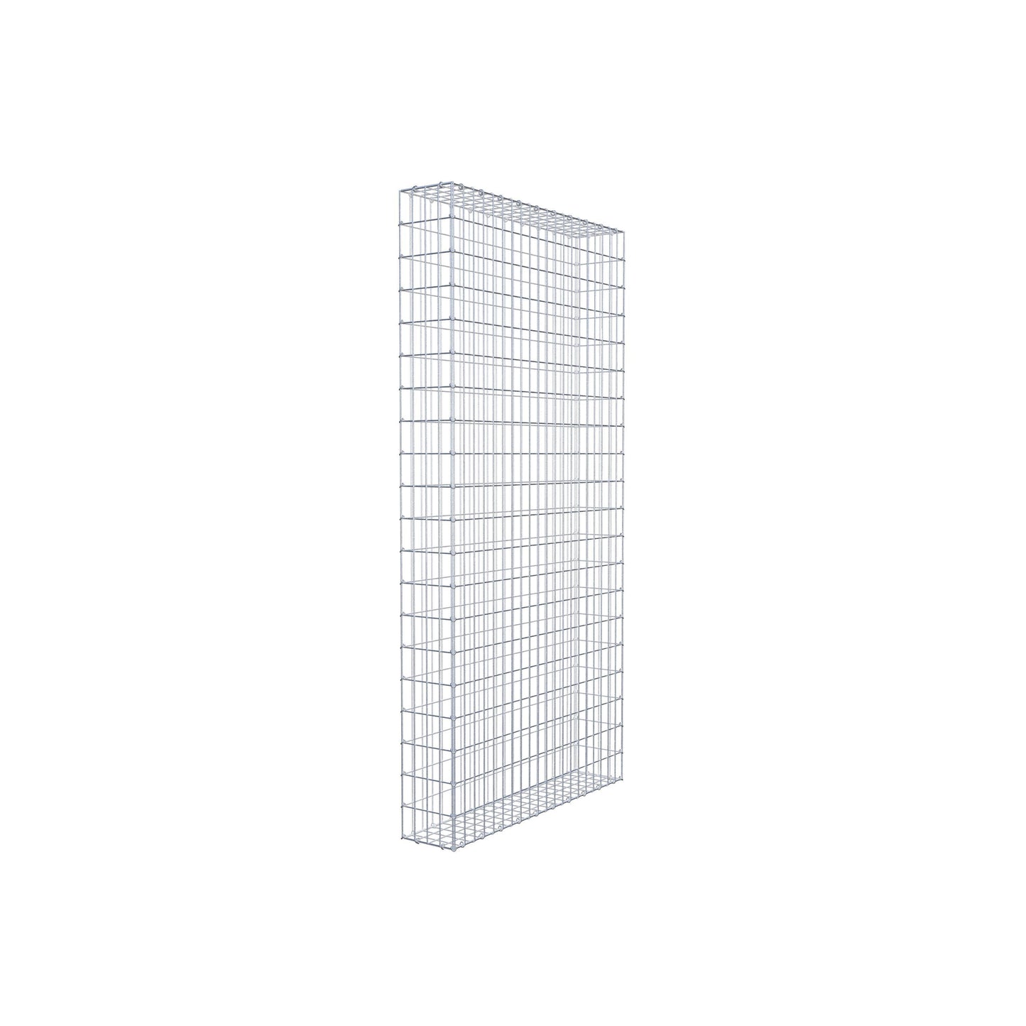 Gabião 200 cm x 100 cm x 20 cm (C x A x P), malhagem 5 cm x 10 cm, anel C