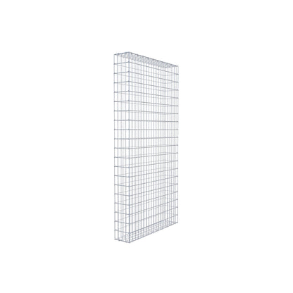 Gabião 200 cm x 100 cm x 20 cm (C x A x P), malhagem 5 cm x 10 cm, anel C