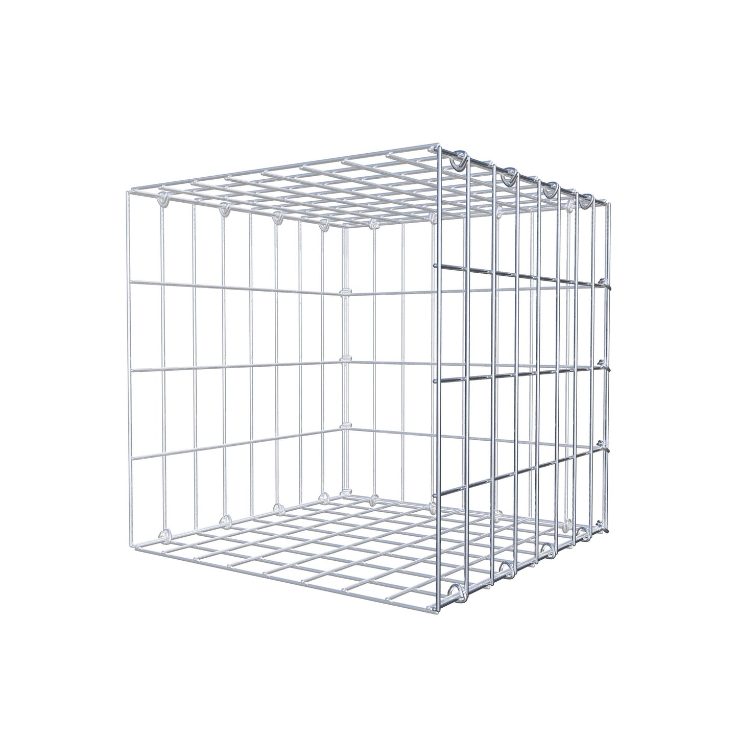 Tilläggsgabion typ 2 40 cm x 40 cm x 40 cm, maskstorlek 5 cm x 10 cm, C-ring