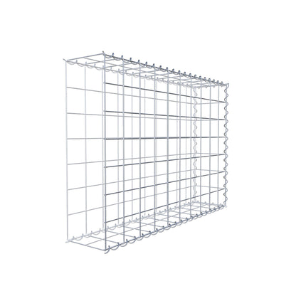 Anbaugabione Typ 2 100 cm x 70 cm x 20 cm (L x H x T), Maschenweite 10 cm x 10 cm, Spirale