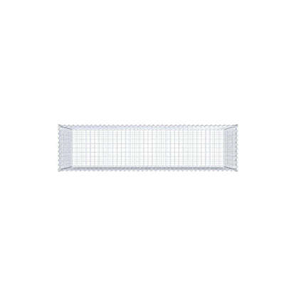 Gavión 200 cm x 100 cm x 50 cm (largo x alto x fondo), malla 5 cm x 5 cm, en espiral