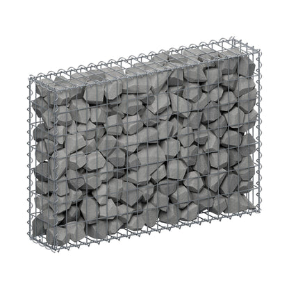 Gabion 100 cm x 70 cm x 20 cm (L x H x D), maskestørrelse 5 cm x 10 cm, spiral