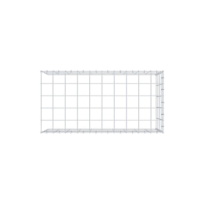 Anbaugabione Typ 4 100 cm x 40 cm x 50 cm (L x H x T), Maschenweite 10 cm x 10 cm, C-Ring