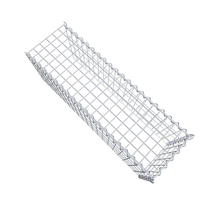 Påväxt gabion typ 4 100 cm x 40 cm x 30 cm (L x H x D), maskstorlek 5 cm x 10 cm, spiral