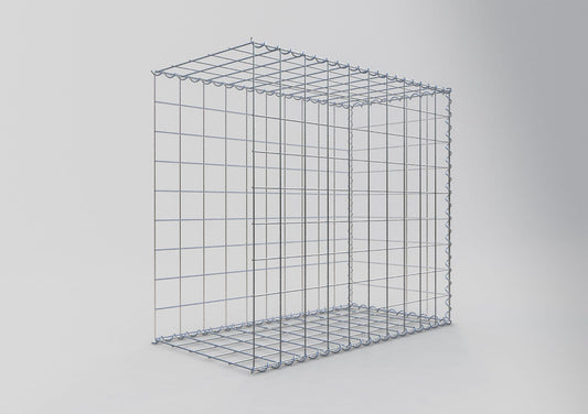 Extra gabion typ 2 100 cm x 90 cm x 50 cm (L x H x D), maskstorlek 10 cm x 10 cm, spiral