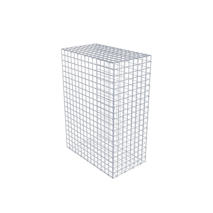 Gabbione aggiuntivo di tipo 2 100 cm x 70 cm x 40 cm (L x H x P), maglia 5 cm x 5 cm, anello a C