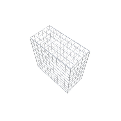Gabion 100 cm x 100 cm x 50 cm (L x H x D), maskstorlek 10 cm x 10 cm, C-ring