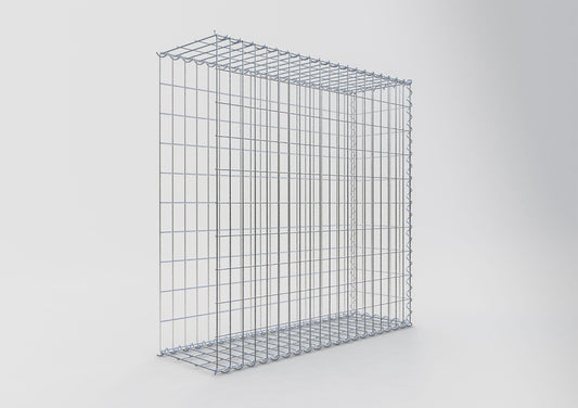 Anbaugabione Typ 2 100 cm x 100 cm x 30 cm (L x H x T), Maschenweite 5 cm x 10 cm, Spirale