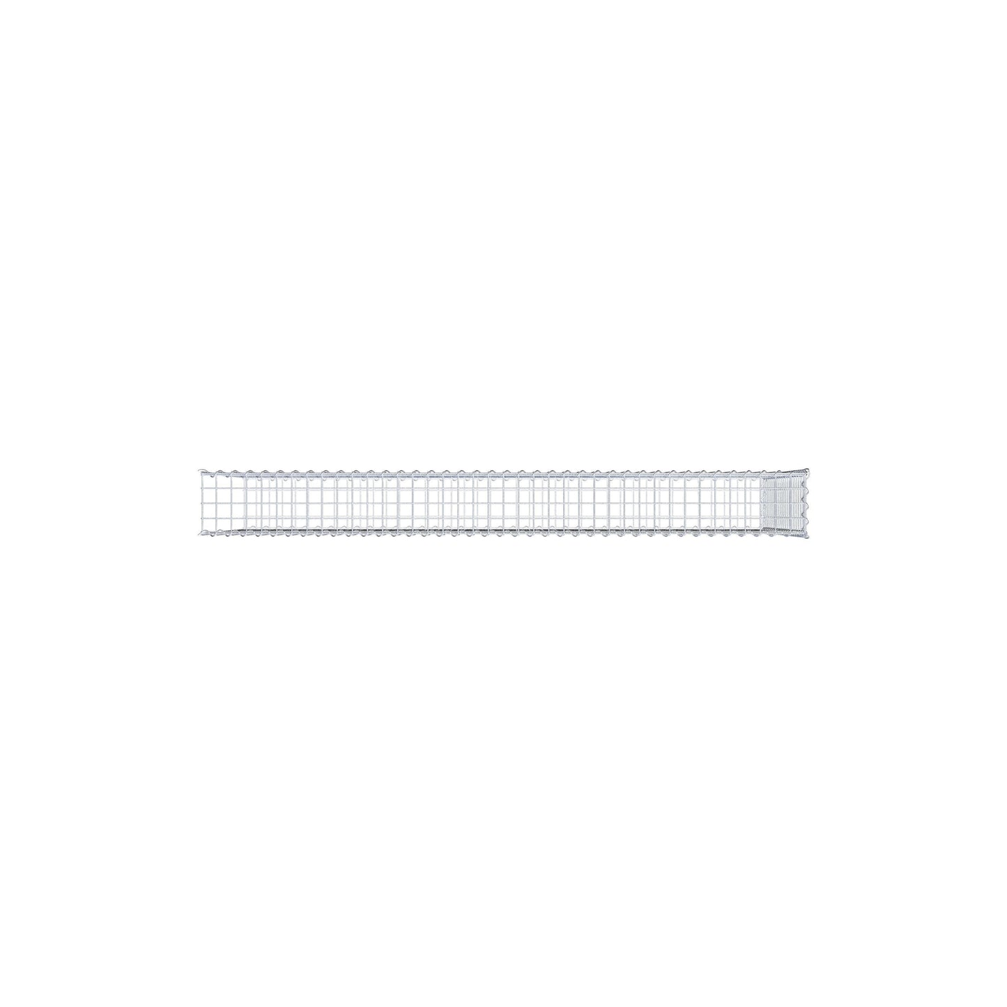 Extra gabion typ 2 200 cm x 100 cm x 20 cm (L x H x D), maskstorlek 5 cm x 5 cm, spiral