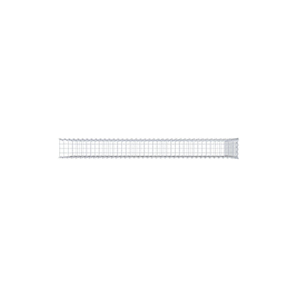 Extra gabion typ 2 200 cm x 100 cm x 20 cm (L x H x D), maskstorlek 5 cm x 5 cm, spiral