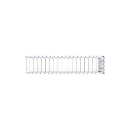 Extra gabion typ 4 100 cm x 50 cm x 20 cm (L x H x D), maskstorlek 5 cm x 10 cm, spiral