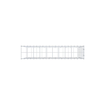 Anbaugabione Typ 2 100 cm x 60 cm x 20 cm (L x H x T), Maschenweite 10 cm x 10 cm, C-Ring
