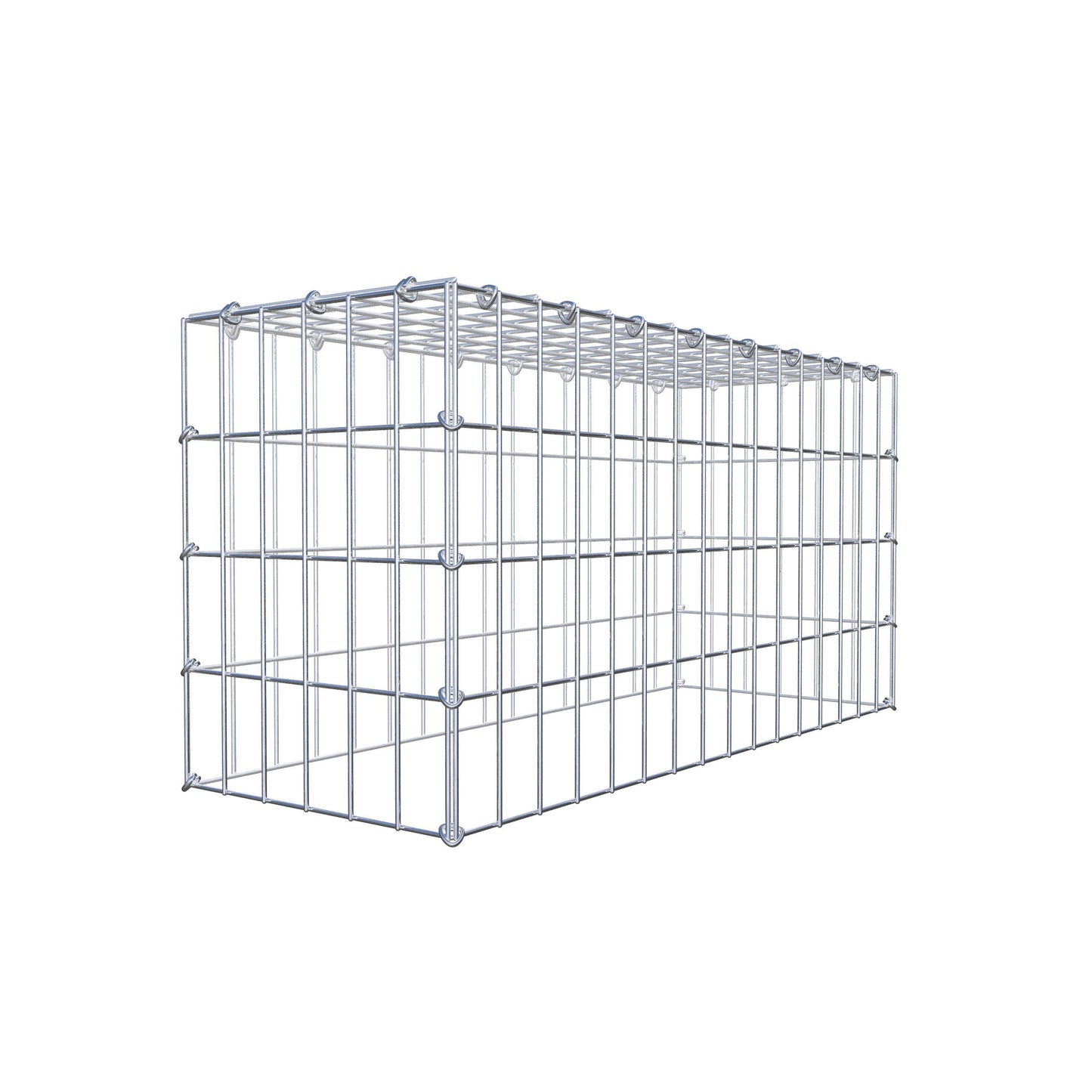 Toegevoegde pool type 3 80 cm x 40 cm x 30 cm (L x H x D), maaswijdte 5 cm x 10 cm, C-ring