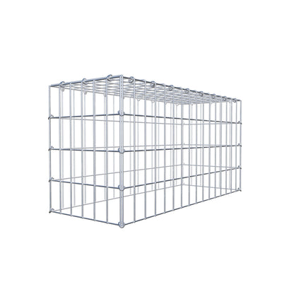 Toegevoegde pool type 3 80 cm x 40 cm x 30 cm (L x H x D), maaswijdte 5 cm x 10 cm, C-ring
