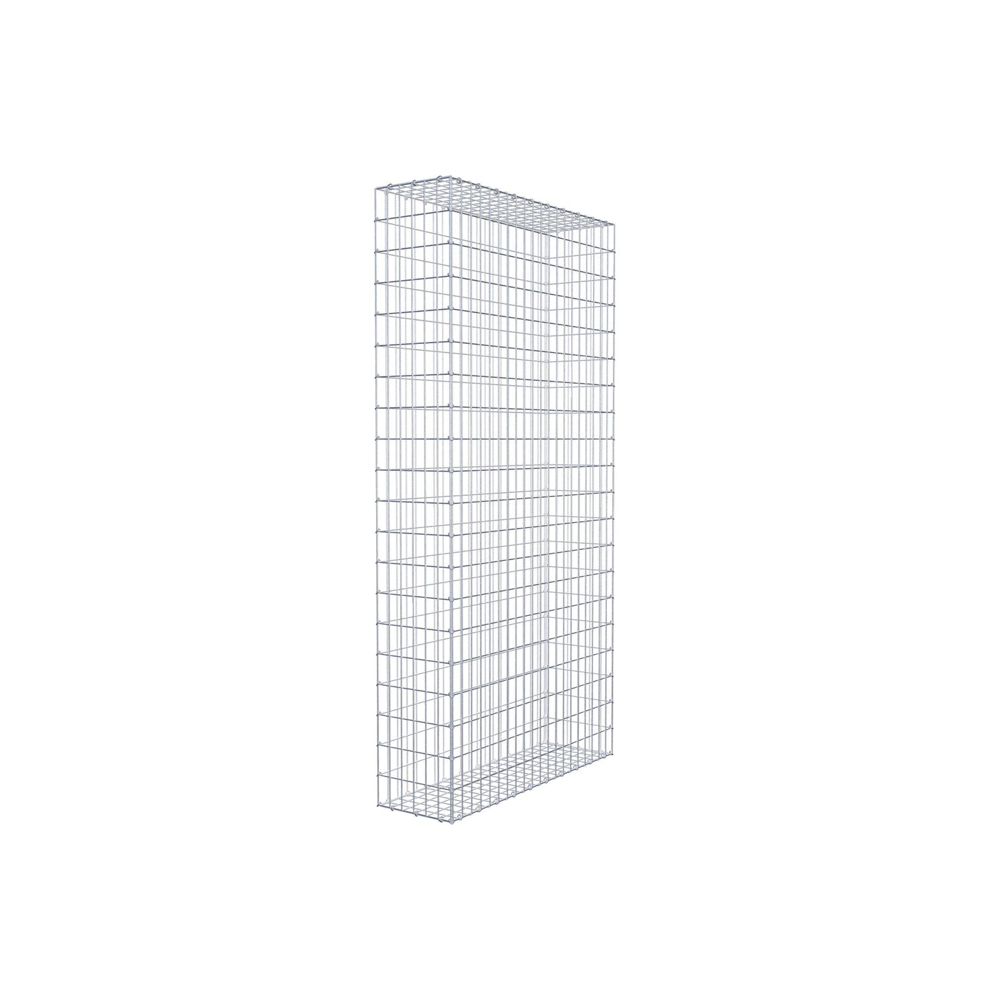 Gabion 200 cm x 100 cm x 30 cm (L x H x P), mailles 5 cm x 10 cm, anneau en C