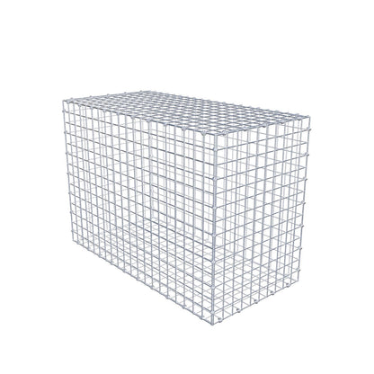 Schanskorf 100 cm x 70 cm x 50 cm (L x H x D), maaswijdte 5 x 5 cm, spiraalring