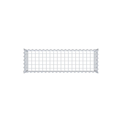 Gabbione aggiuntivo tipo 3 100 cm x 30 cm x 30 cm (L x H x P), dimensione maglia 5 cm x 5 cm, a spirale