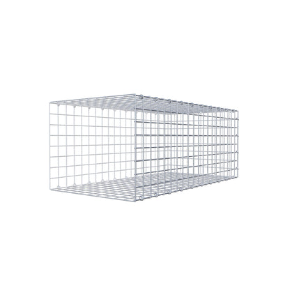 Tilläggspåle typ 2 100 cm x 40 cm x 50 cm (L x H x D), maskstorlek 5 cm x 5 cm, C-ring