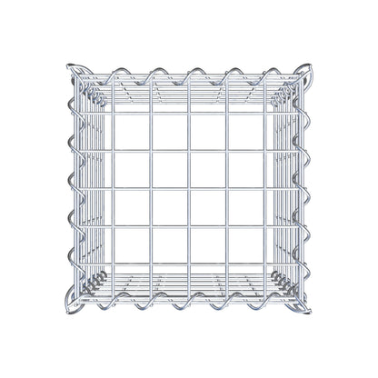 Gabião tipo 3 30 cm x 30 cm x 30 cm (C x A x P), malhagem 5 cm x 5 cm, espiral