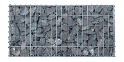Gabion 100 cm x 20 cm x 20 cm (L x H x P), mailles 5 cm x 10 cm, spirale