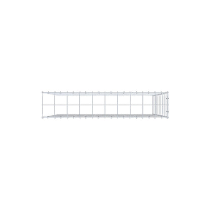 Anbaugabione Typ 4 100 cm x 100 cm x 20 cm (L x H x T), Maschenweite 10 cm x 10 cm, C-Ring