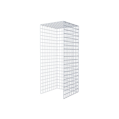 Anbaugabione Typ 4 100 cm x 40 cm x 40 cm (L x H x T), Maschenweite 5 cm x 5 cm, C-Ring
