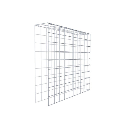 Gabião Tipo 4 100 cm x 90 cm x 20 cm (C x A x P), malhagem 10 cm x 10 cm, anel C