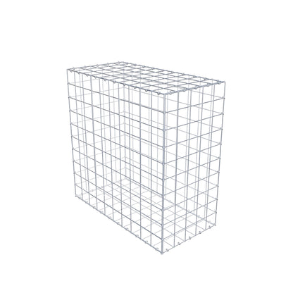 Gabion 100 cm x 100 cm x 50 cm (L x H x D), maskstorlek 10 cm x 10 cm, C-ring
