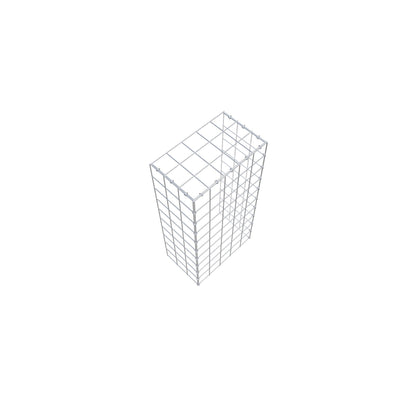 Anbaugabione Typ 4 100 cm x 30 cm x 50 cm (L x H x T), Maschenweite 10 cm x 10 cm, C-Ring