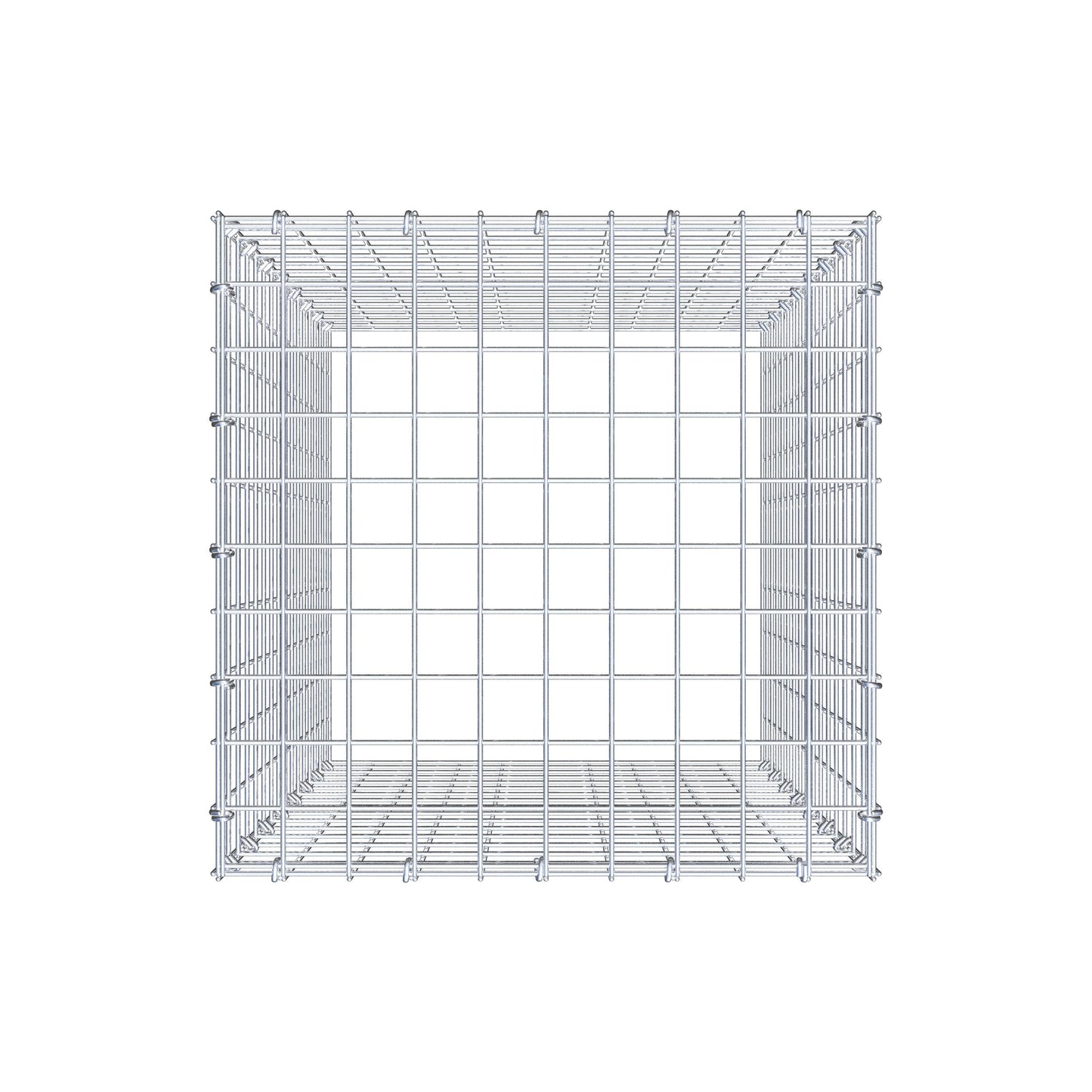 Pile aggiuntivo tipo 3 80 cm x 50 cm x 50 cm (L x H x P), maglia 5 cm x 5 cm, anello a C