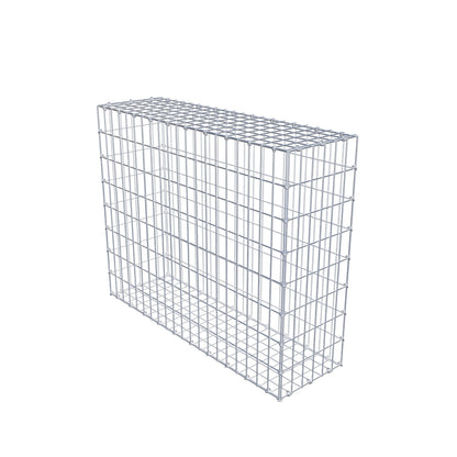 Schanskorf 100 cm x 80 cm x 30 cm (L x H x D), maaswijdte 5 cm x 10 cm, C-ring