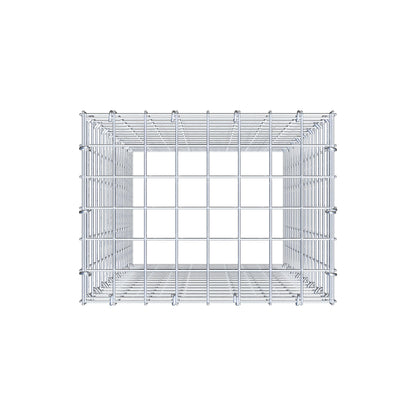 Tilläggspåle typ 3 80 cm x 40 cm x 30 cm (L x H x D), maskstorlek 5 cm x 5 cm, C-ring