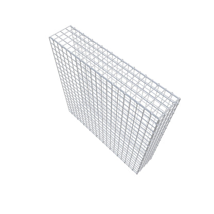 Gavión adicional tipo 2 100 cm x 100 cm x 20 cm (L x A x P), malla 5 cm x 5 cm, anillo en C