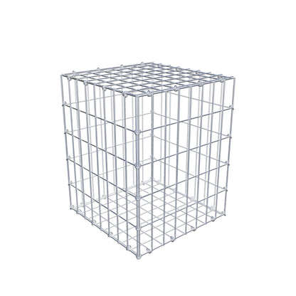 Gabion 50 cm x 40 cm x 40 cm (L x H x D), maskstorlek 5 cm x 10 cm, C-ring
