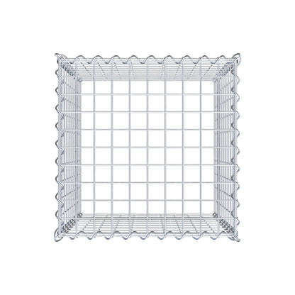 Gabião tipo 3 50 cm x 50 cm x 50 cm (C x A x P), malhagem 5 cm x 5 cm, espiral