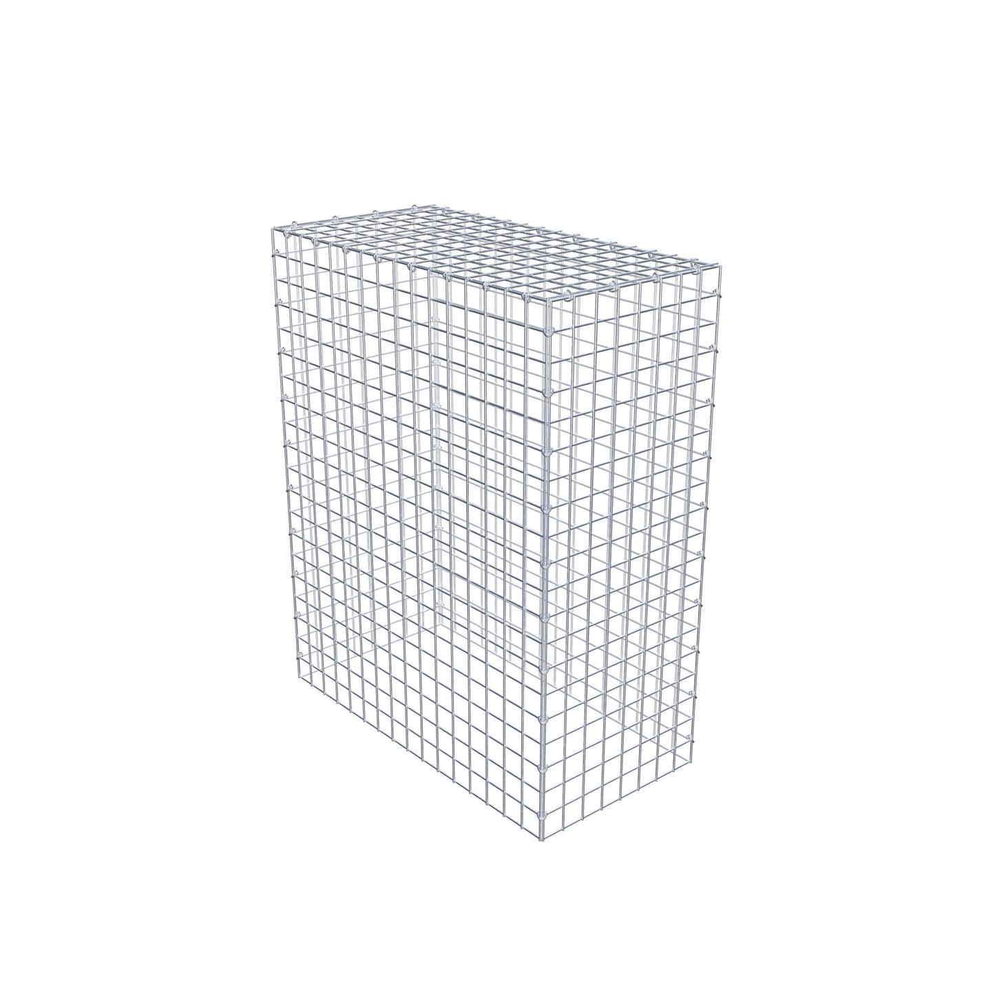 Gabbione aggiuntivo di tipo 3 100 cm x 80 cm x 40 cm (L x H x P), maglia 5 cm x 5 cm, anello a C