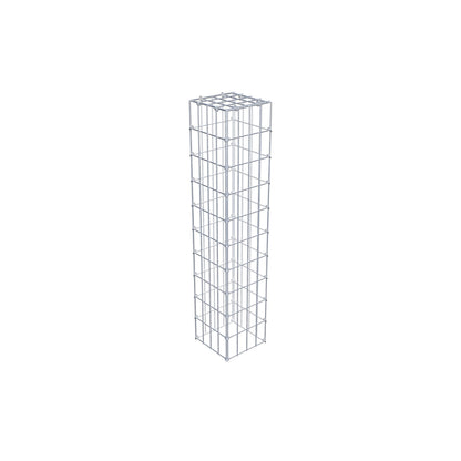Fourche rapportée type 3 100 cm x 20 cm x 20 cm (L x H x P), mailles 5 cm x 10 cm, anneau C
