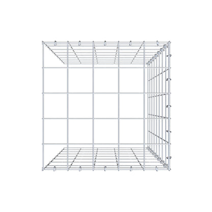 Pila adicional tipo 4 80 cm x 50 cm x 50 cm (L x A x P), malla 10 cm x 10 cm, anillo en C