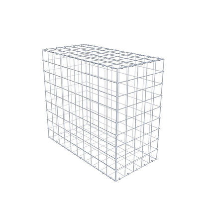 Gabion 100 cm x 90 cm x 50 cm (L x H x P), mailles 10 x 10 cm, anneau en spirale