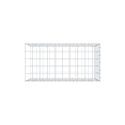 Fourche rapportée type 2 100 cm x 50 cm x 50 cm (L x H x P), mailles 10 cm x 10 cm, anneau C