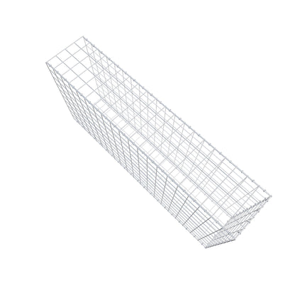 Pila adicional tipo 2 200 cm x 100 cm x 40 cm (L x A x P), malla 10 cm x 10 cm, anillo en C