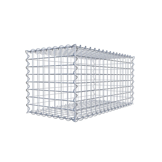 Gabion 80 cm x 40 cm x 40 cm (L x H x P), mailles 5 cm x 5 cm, spirale